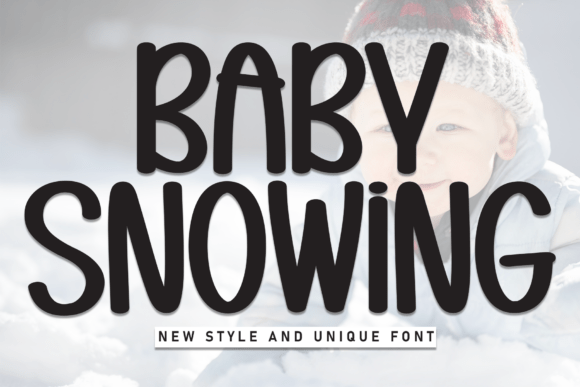 Baby Snowing Font Review
