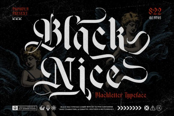 Black Nice Font for Business Branding
