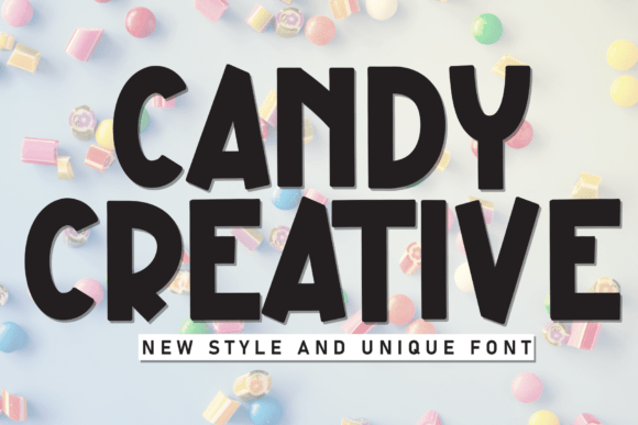 Candy Creative Font for Bold Branding