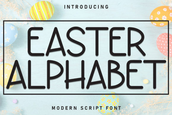 Easter Alphabet Font Review