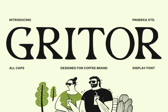 Gritor: A Handmade Serif Font for Creative Campaigns