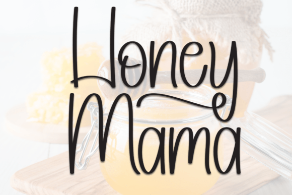 Honey Mama: A Warm Display Font for Creative Projects