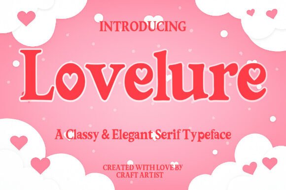 Lovelure: A Romantic Serif Font