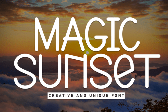 Magic Sunset Font Review