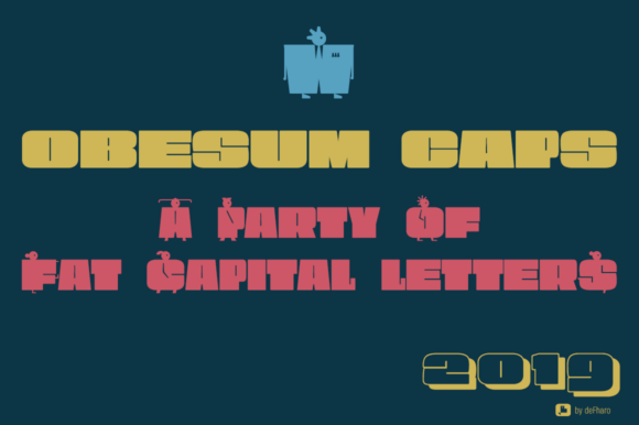 Obesum Caps: A Bold Typographic Statement