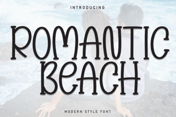 Romantic Beach Font for Creative Projects