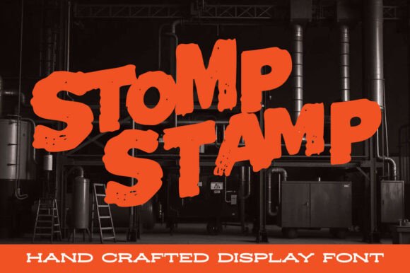 Stompstamp: Bold Display Font for Impactful Campaigns