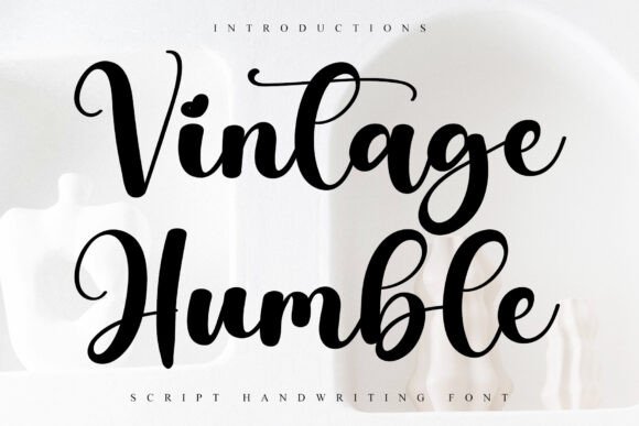 Vintage Humble Font: A Stylish Touch for Marketers