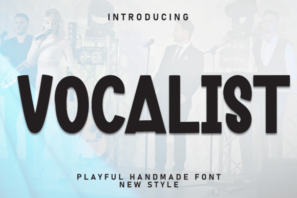 Vocalist: A Bold Display Font for Creative Branding